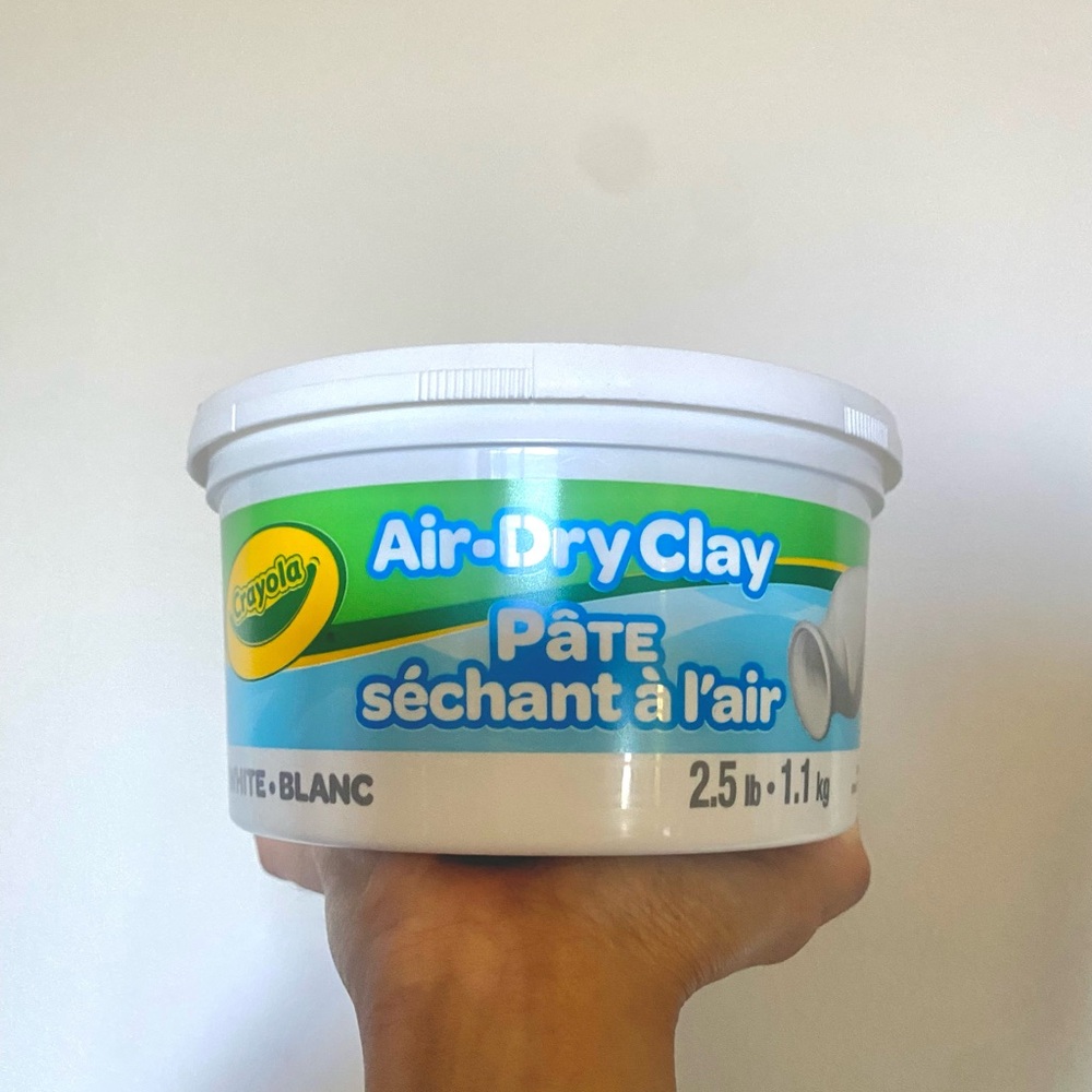 Crayola Air-Dry Clay 2.5 lb in White